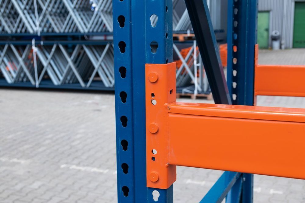 Regał magazynowy paletowy POLYPAL moduł bazowy H-1045 cm 2000 kg