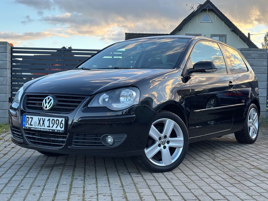 Volkswagen Polo Polo 1.4MPI 80KM Black Edition klima Alu zadbany Import z Niemiec