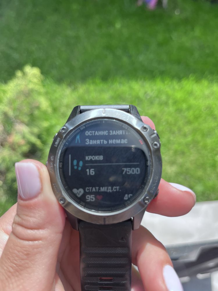 Годинник Garmin Fenix 6 Sapphire