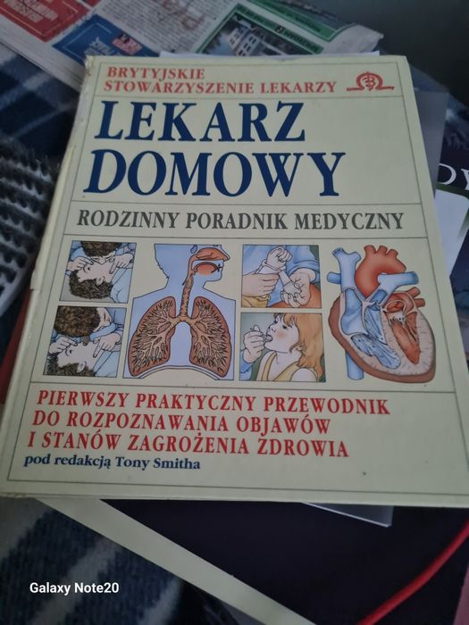 Książka o zdrowiu i bardzo gruba