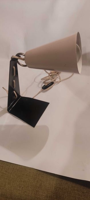 Lampa biurkowa Gałecki – oryginał PRL, lata 60 | vintage | działająca