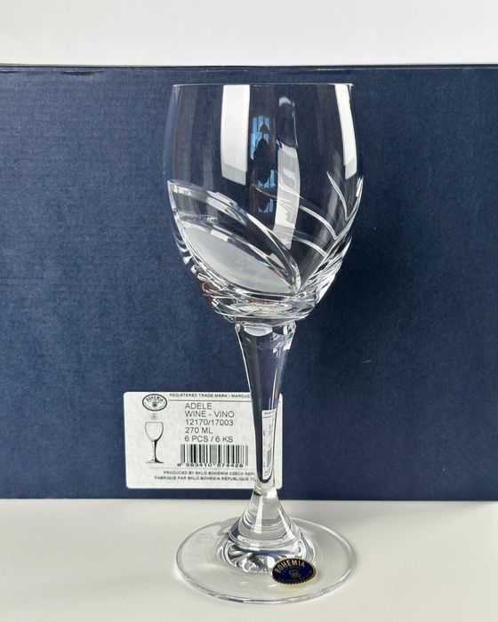 Чешский хрусталь Bohemia Crystal Adele 24% PbO - набір 37 предметів
