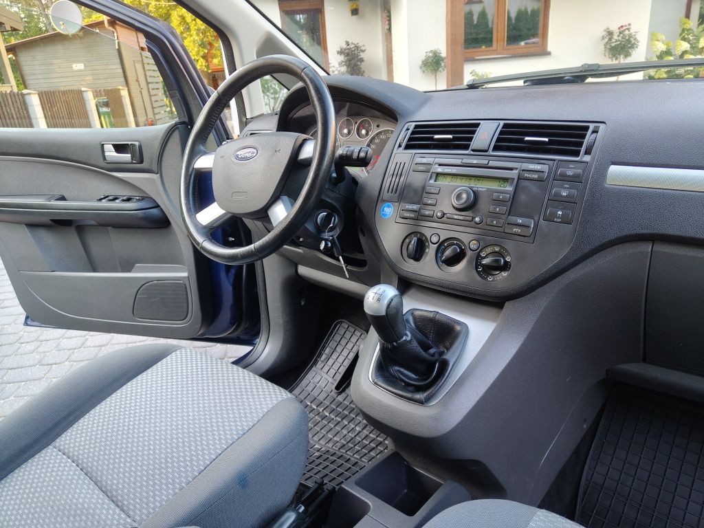 C MAX 1.8 Benzyna 120KM Alu Clima Wnętrze jak Nowe ZAREJESTROWANY