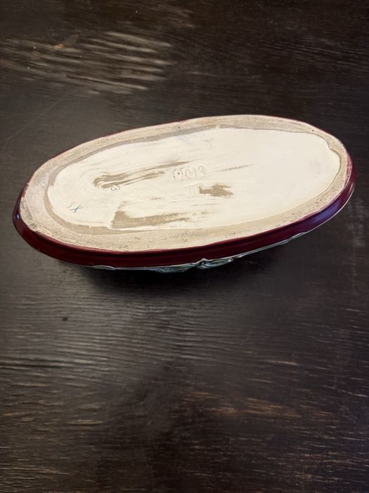 Stara majolika amfora osłonka na doniczke