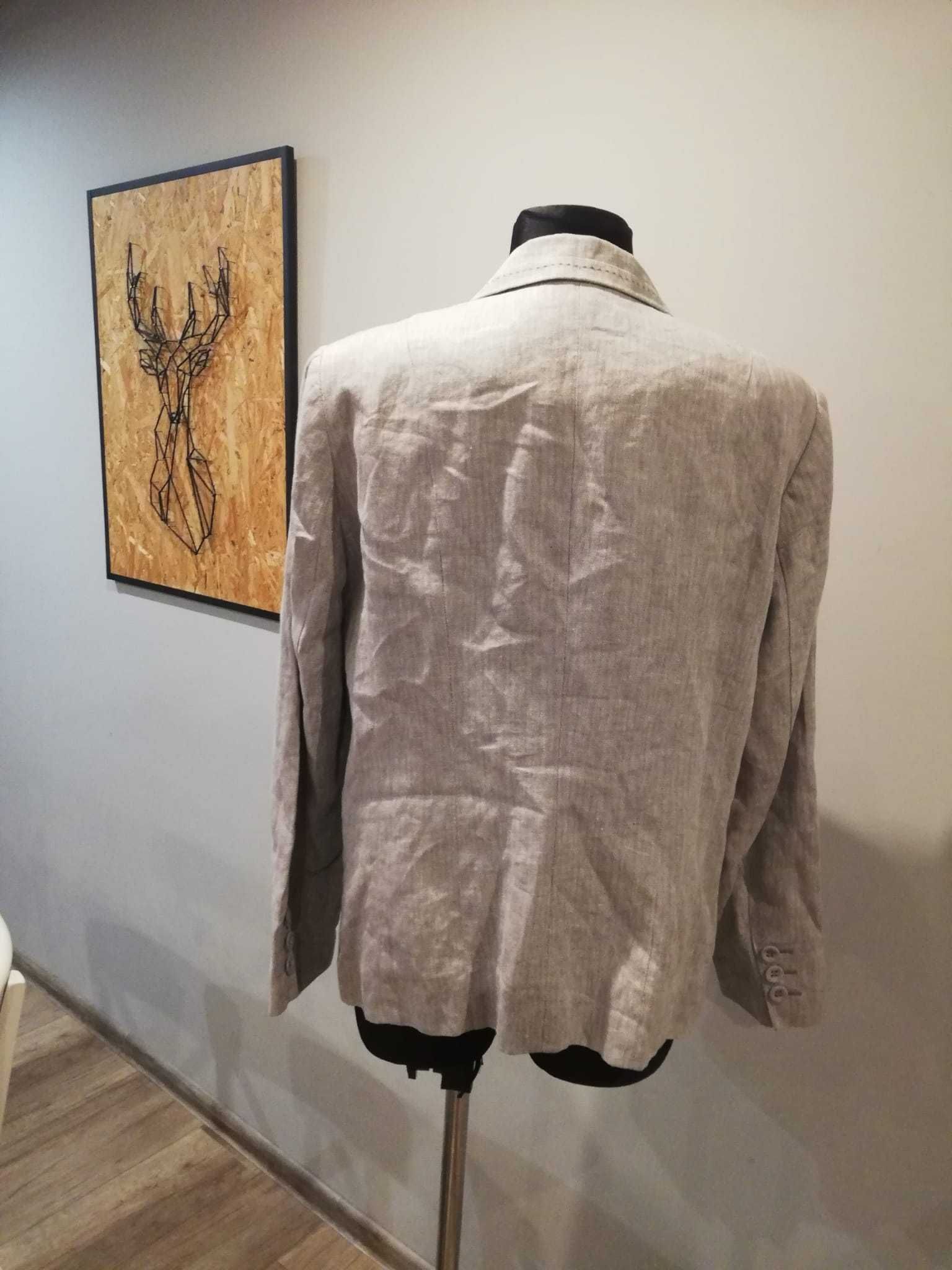 Lniana marynarka firmy C&A w rozmiarze XXXL
