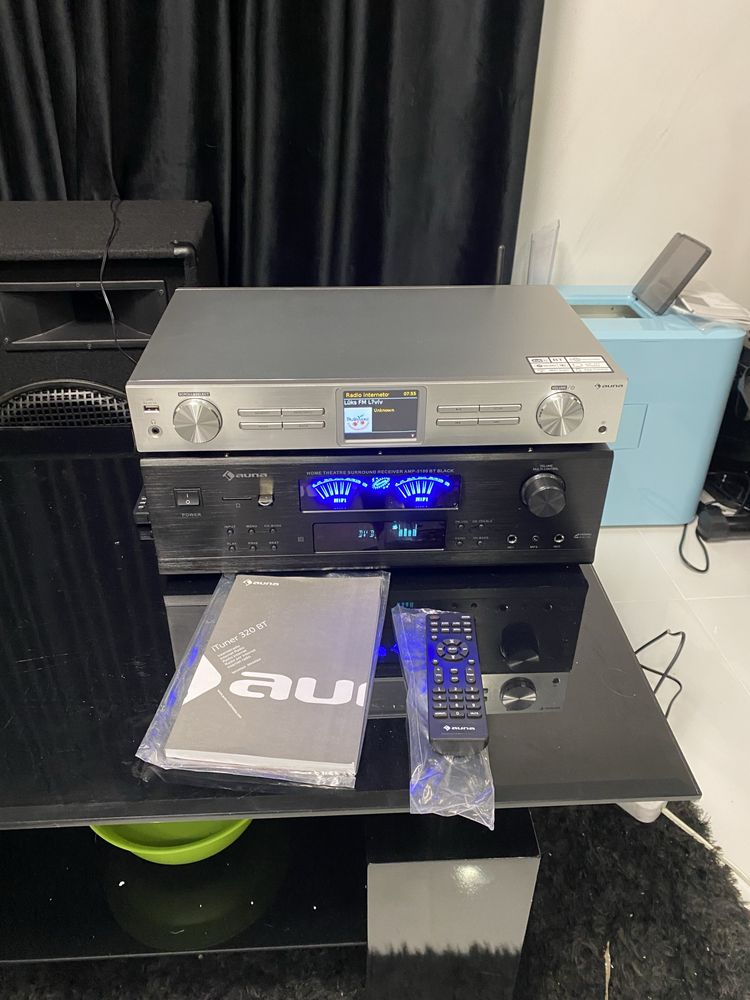 Тюнер цифровий Hifi з Німеччини Auna iTuner BT 10034064