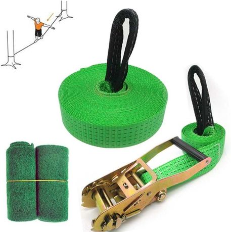 Zestaw do slackline, 15m, 300kg