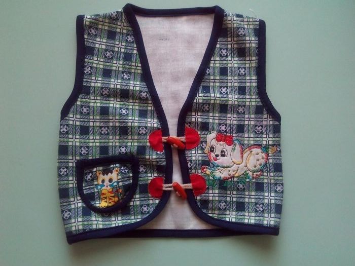 Жилетка для мальчика