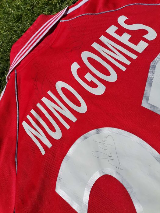 Camisola t-shirt Nuno Gomes Adidas SLB Benfica