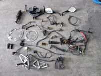 Honda ns1 mtx 80 montessa części stacyjka lusterka membrana
