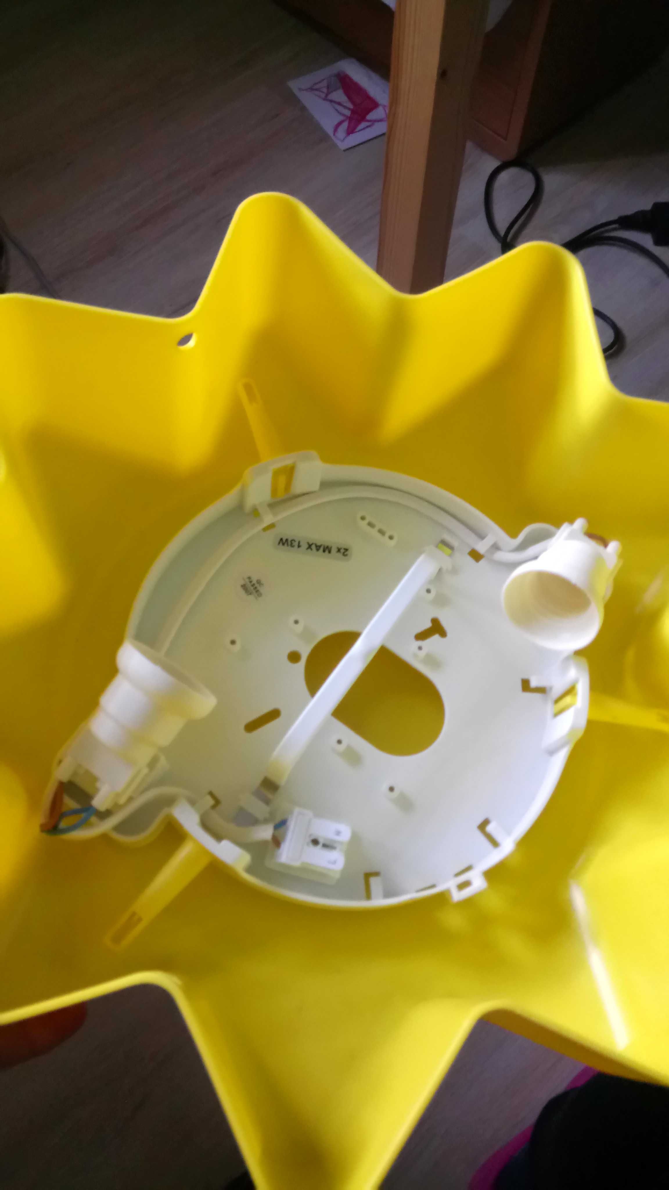 Lampa Ikea słońce