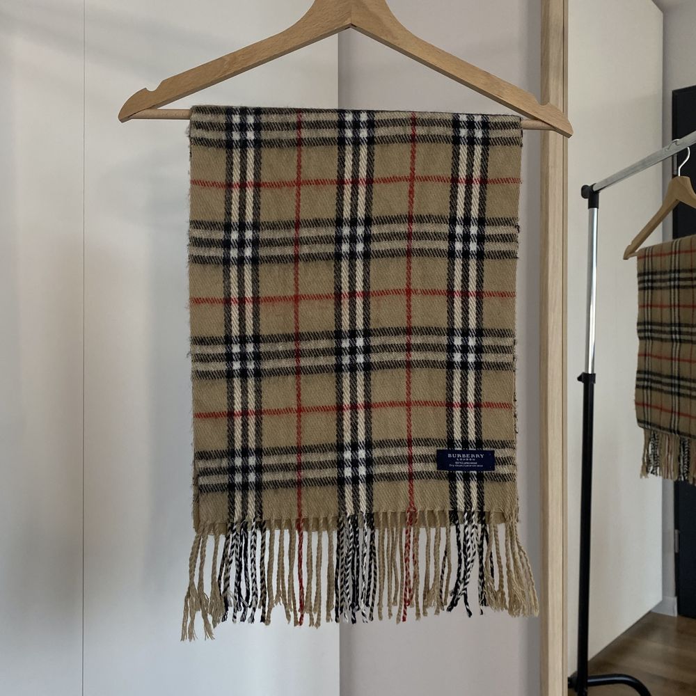 Burberry  scarf.