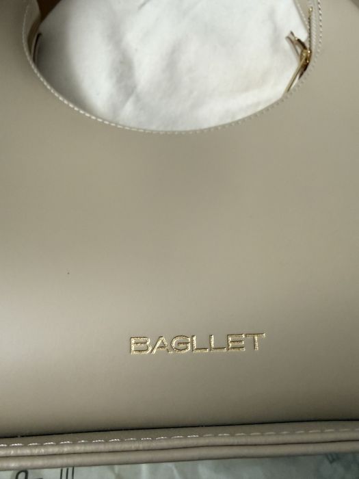 Сумка Bagllet BG129 (колір бежевий тоскана) оригінал / нова