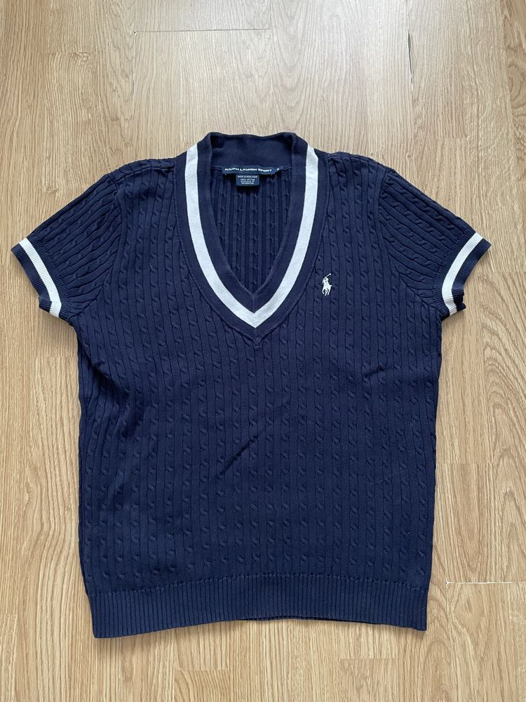 Вінтажна 90s Polo Ralph Lauren Sport Women's Knit футболка