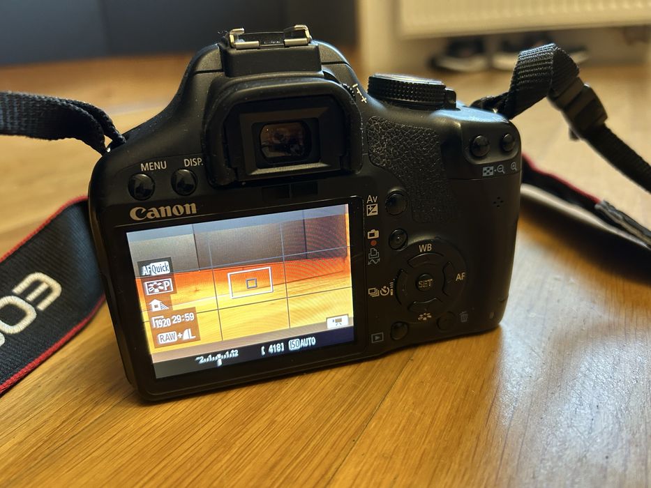 Cannon eos 500D + futerał + ladowarka