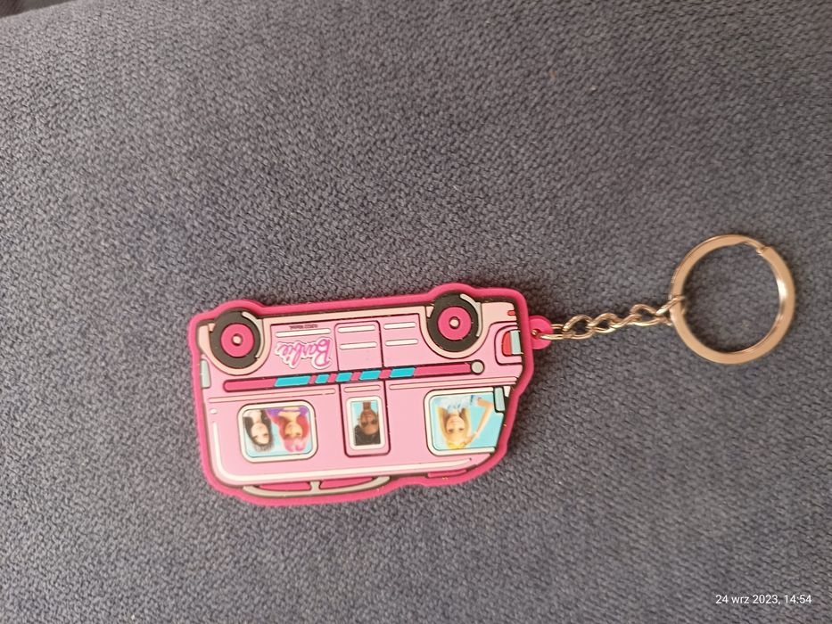 Brelok breloczek kamper camper Barbie