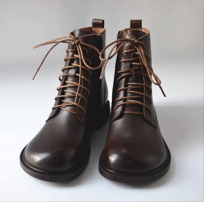 Жіночі анатомічні шкіряні черевики