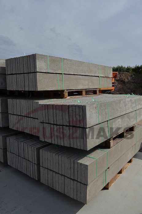 Solidne płyty betonowe pod ogrodzenia panelowe siatkowe i inne