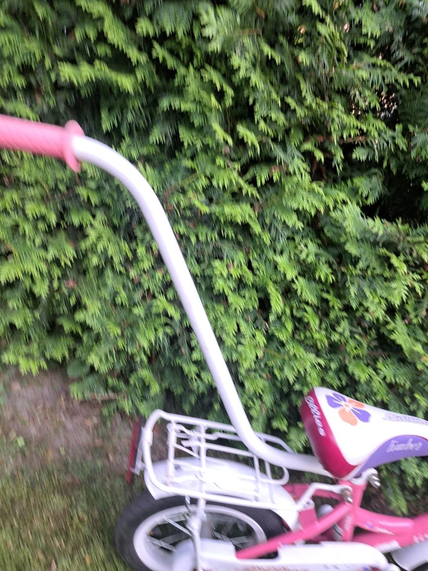 Rower dla dziewczynki Limber 12 rączka plus koła