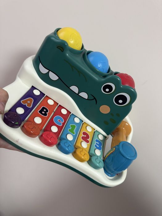 Музична іграшка Ксилофон-крокодил