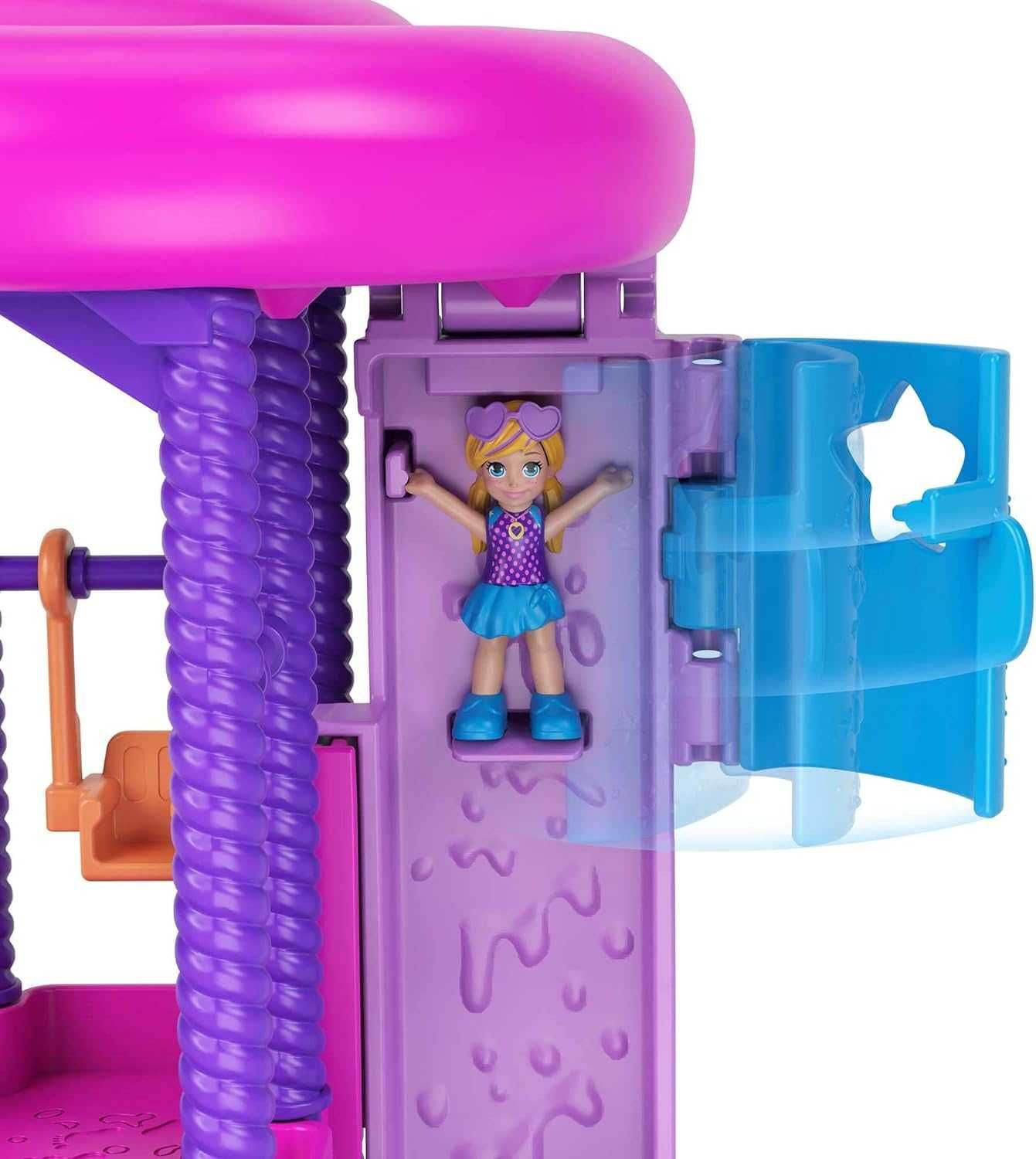 Набор Аквапарк Полли Покет Polly Pocket Pollyvill Slidin' Water Park