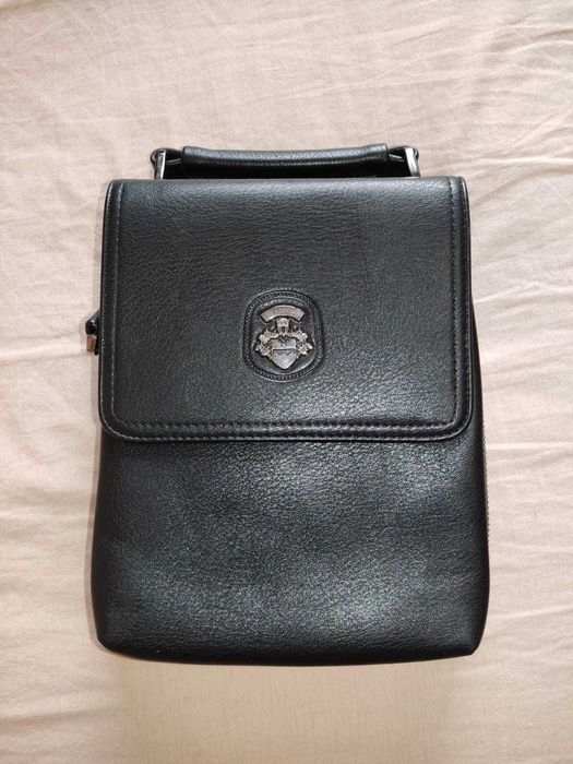 Сумка чоловіча шкіряна, барсетка через плече