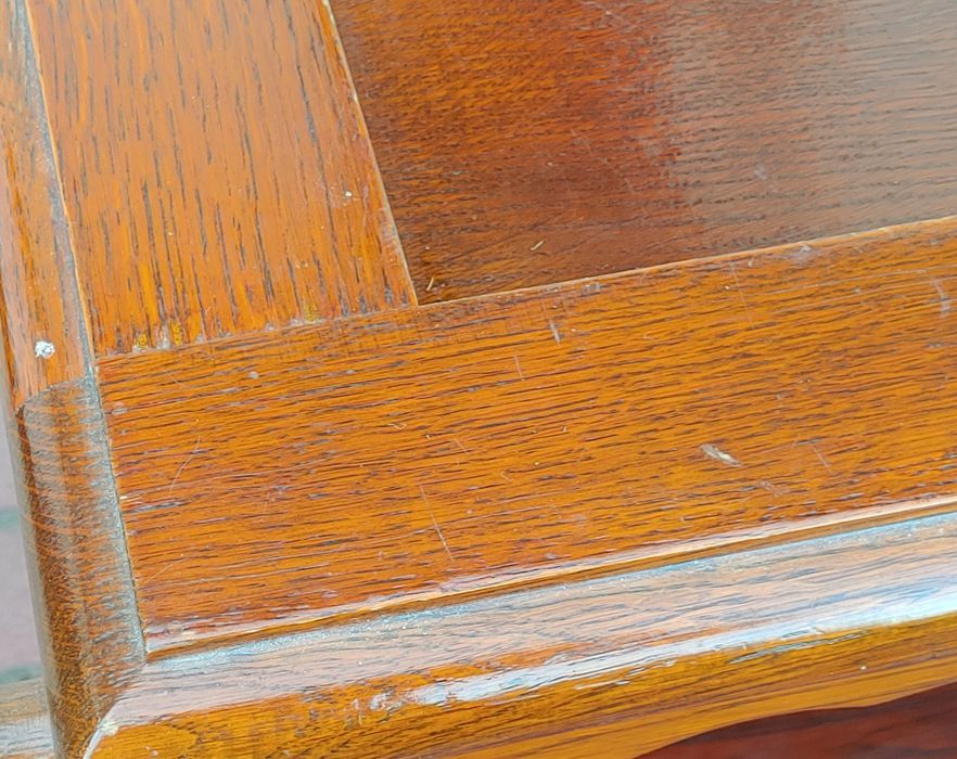 Barek na kółkach barek dębowy