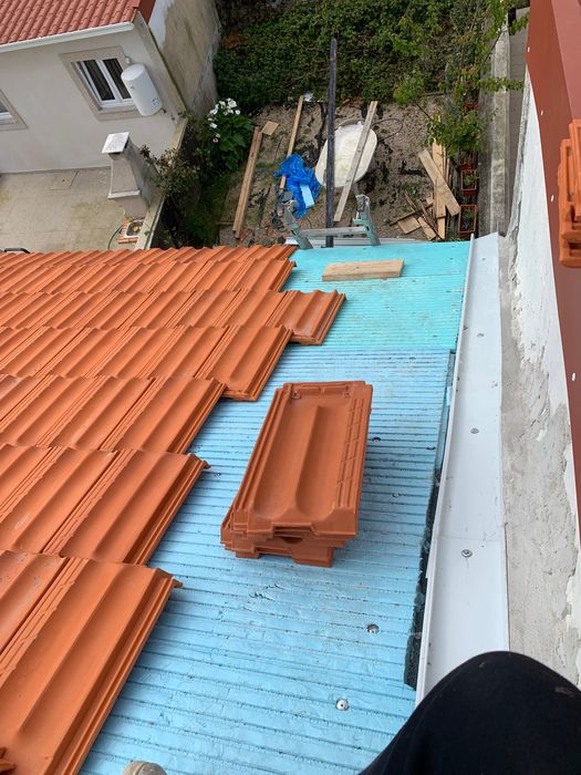 Lavagem e remodelações de telhados