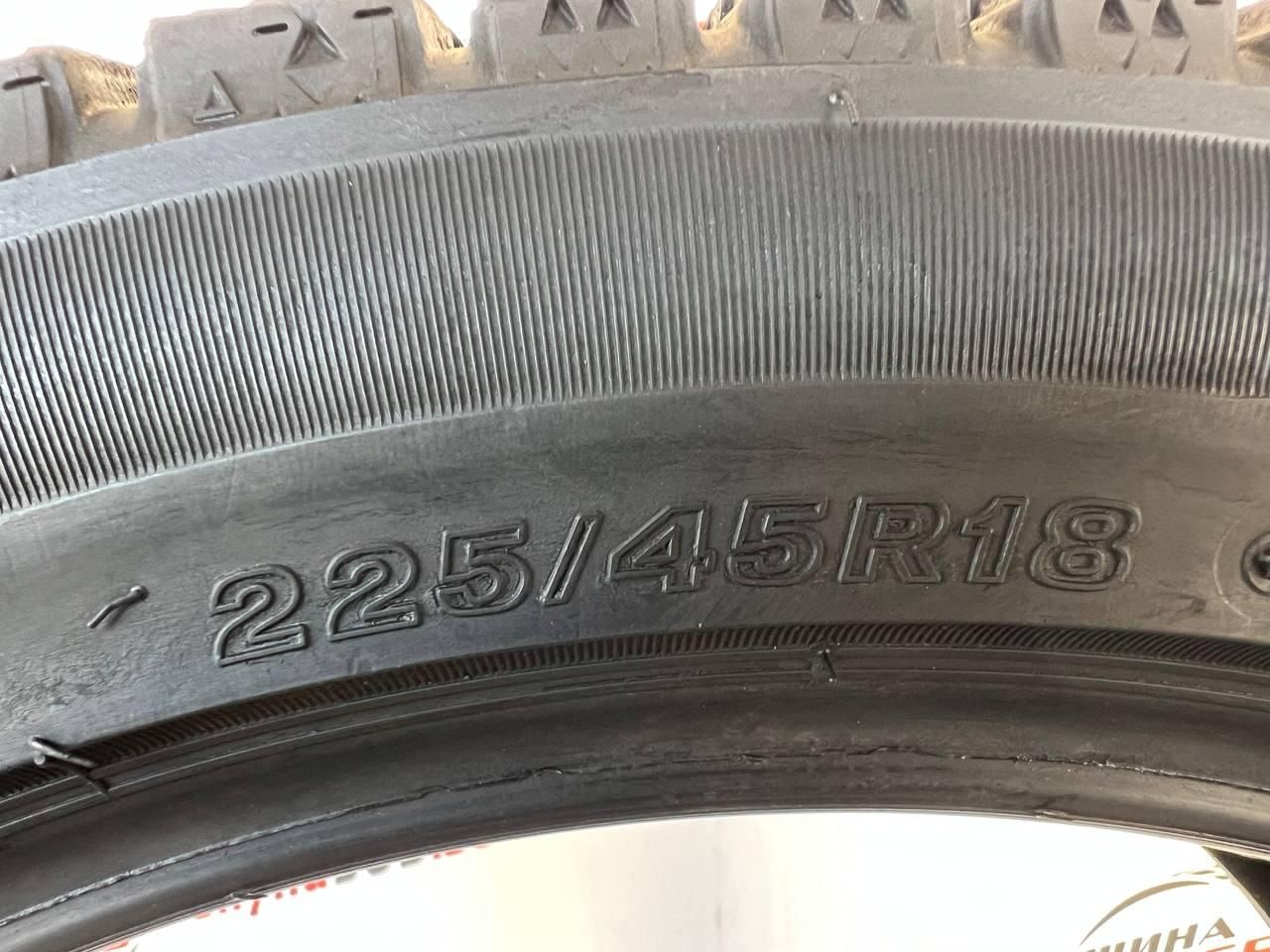 225/45 r18 bridgestone blizzak vrx2 7mm шини бу зима
