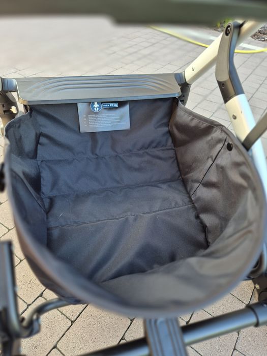 Коляска прогулянкова Cybex Balios S Lux SLV Navy Blue (з бампером)