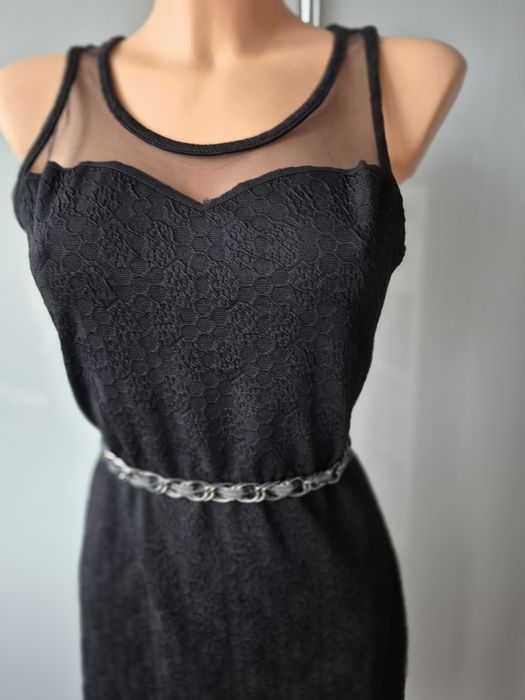 Mała czarna sukienka elegancka Like Tina XL/XXL używana