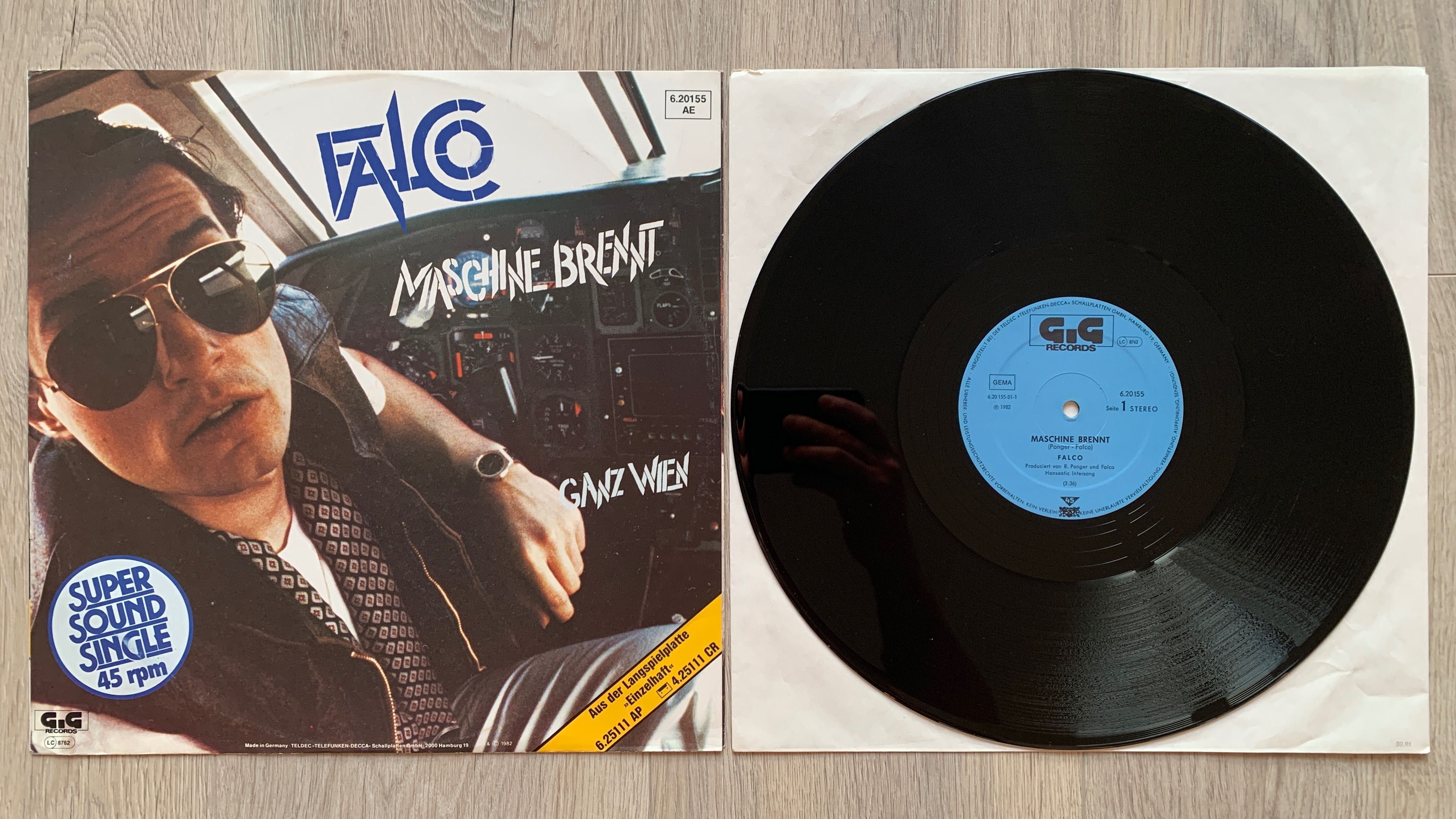 ПЛАТІВКИ/ПЛАСТИНКИ/Maxi-Singles45RPM/Falco/Genesis/Madonna/SamanthaFox