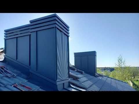 Ковпак для димаря. Захист від опадів. Дашок на комин