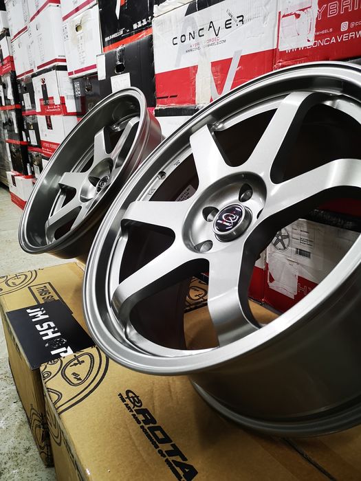 Felgi Rota Grid 19" 9,5J 10,5J 5x114,3 SteelGrey Toyota Supra MK4