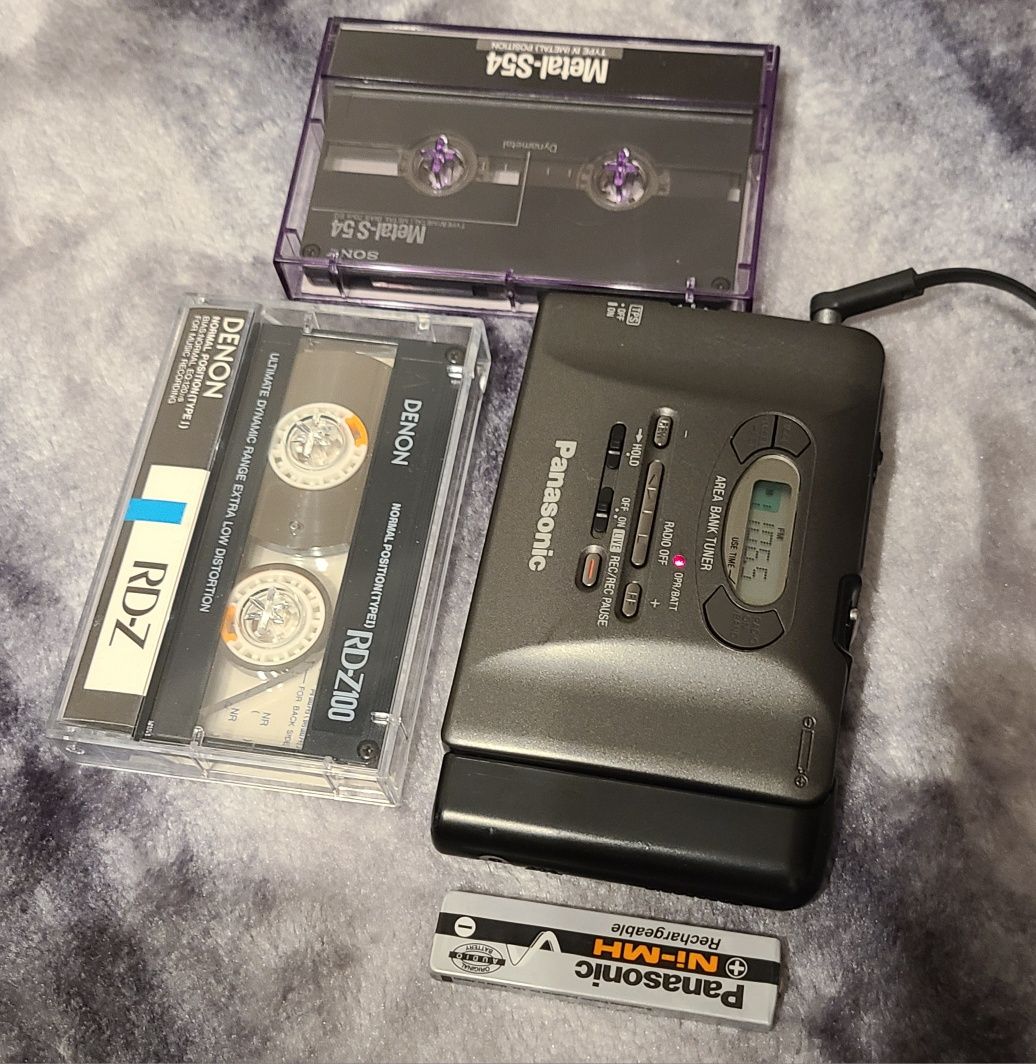 Редкий топовый кассетный плеер Panasonic RQ-S90F Japan (Видео)