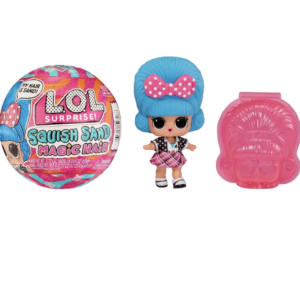 Lol Squish Sand Magic Hair Tots