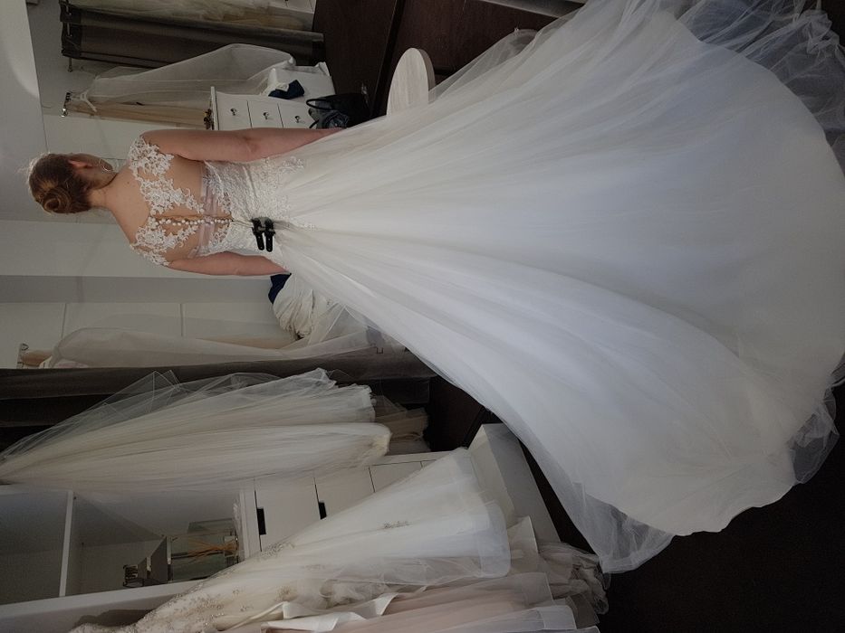 Suknia ślubna SINCERITY kolekcja 2019r. rozmiar 38/40