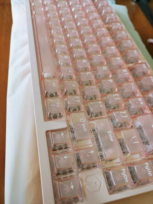 Магнітна клавіатура IROK MG75 MAX Pink Qinghui Switches