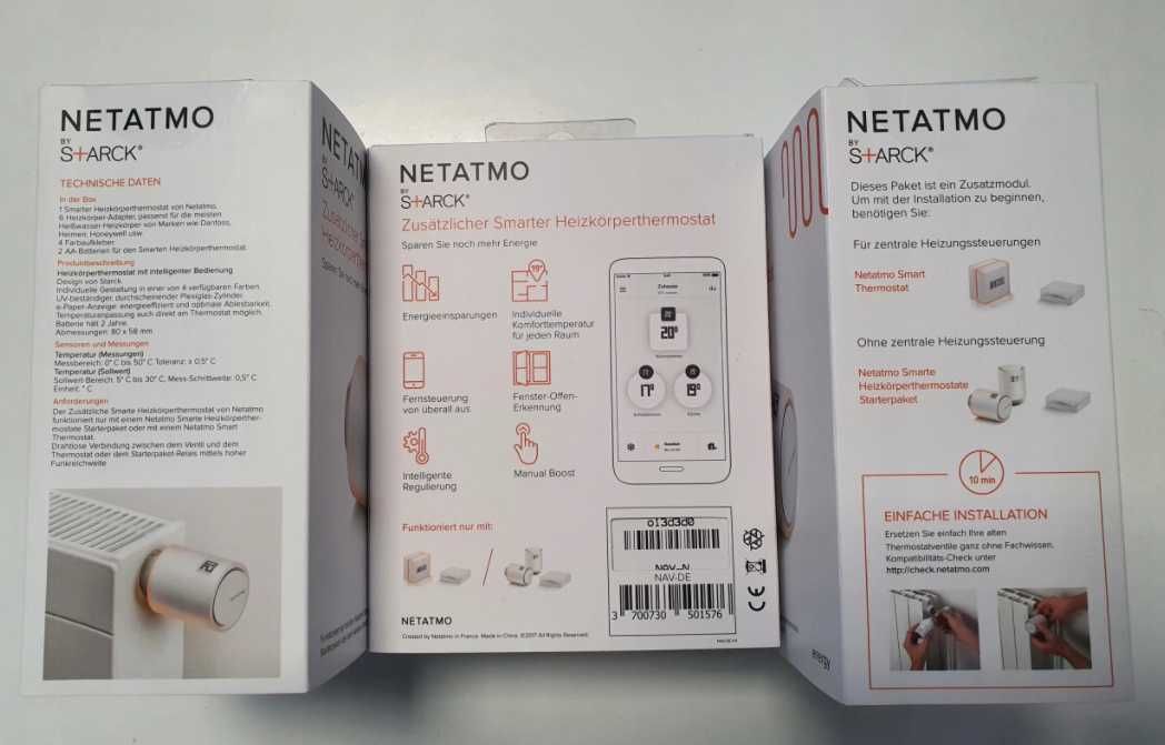 Termostat Netatmo Valve