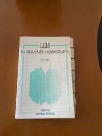 Livro “Leis da Organização Administrativa”