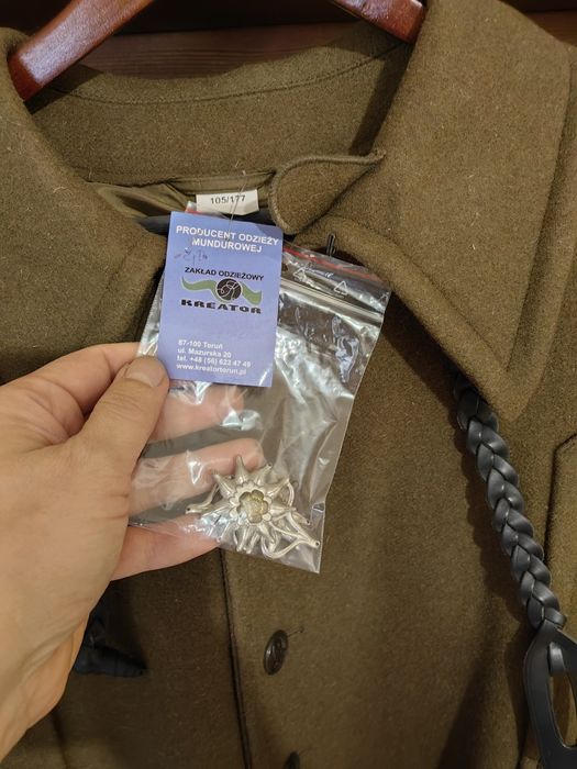 Peleryna podhalańska wojskowa kompletna