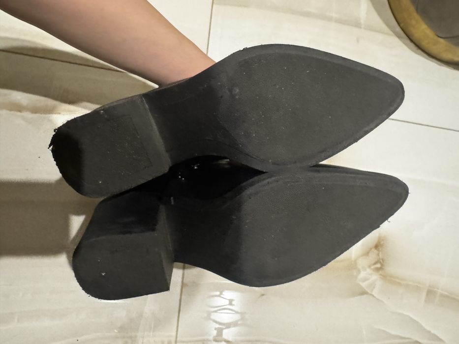 Казаки бренд Anna Cori 39 натуральна кожа