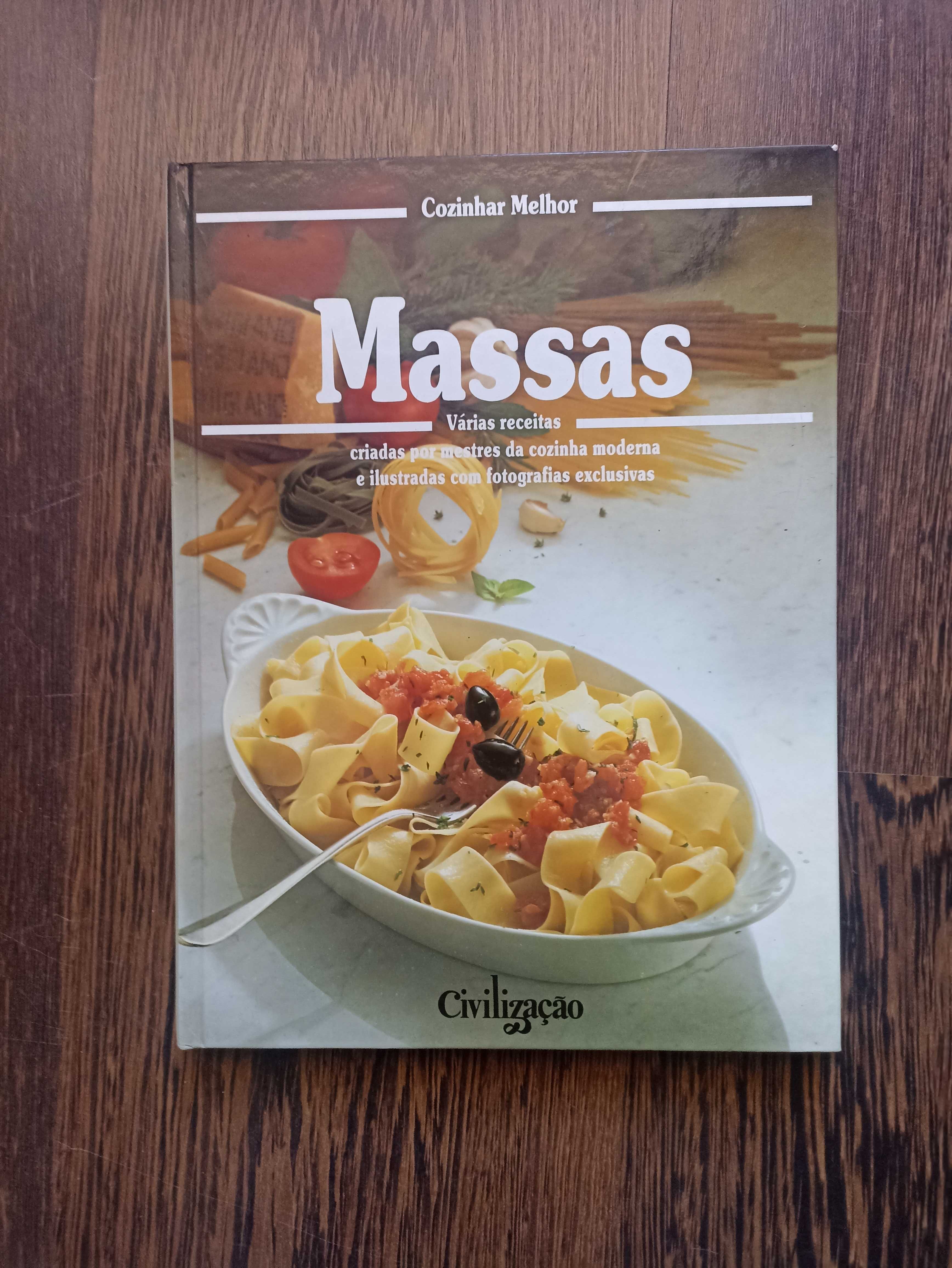 livro receitas de Massas. Novo