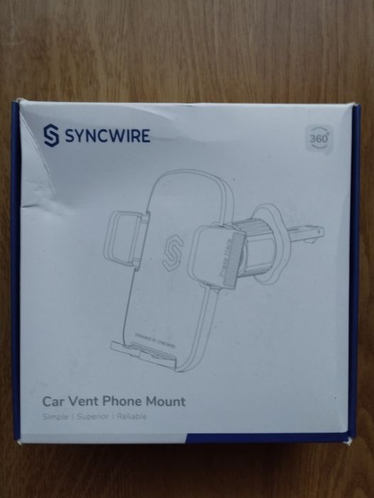 SYNCWIRE Uchwyt samochodowy na telefon