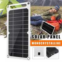 Сонячна панель зарядка Солнечная панель USB 5В 6Вт 300*145мм