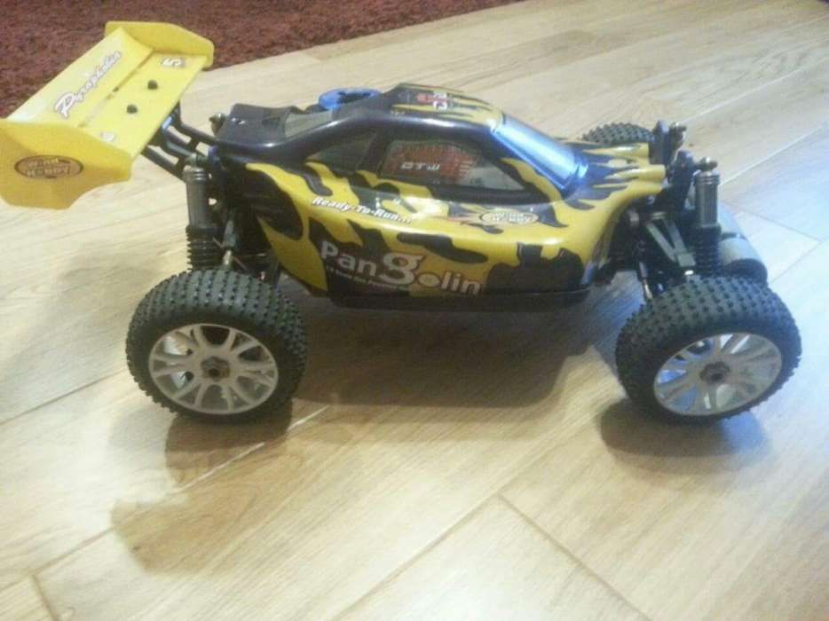 Buggy 4x4 auto RC spalinowe Nitro + aparatura Sanwa 2.4 GHz + drugie