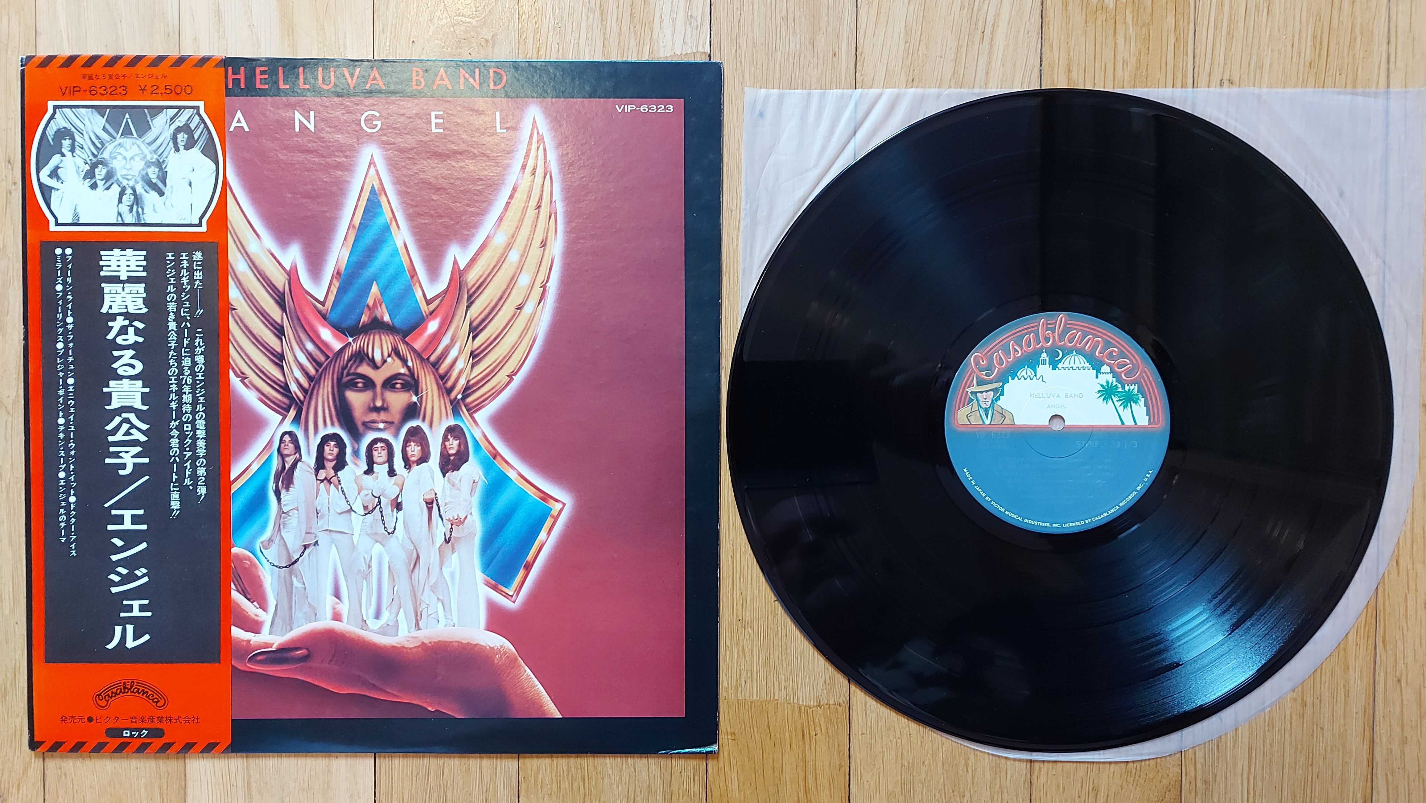 Angel   Helluva Band  1976  Japan (NM-/EX+)