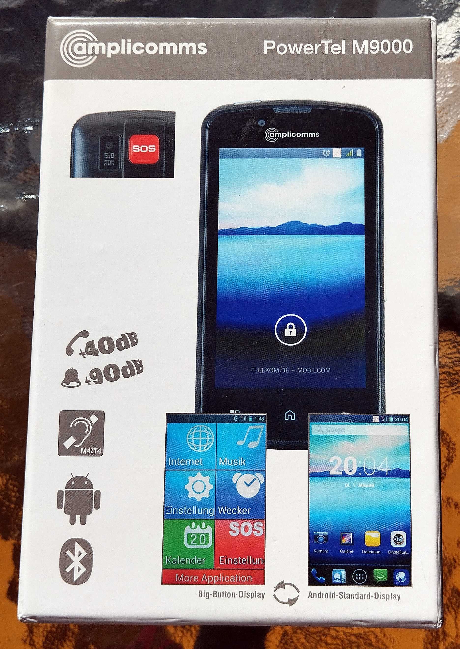 Smartfon dla seniora PowerTel m9000