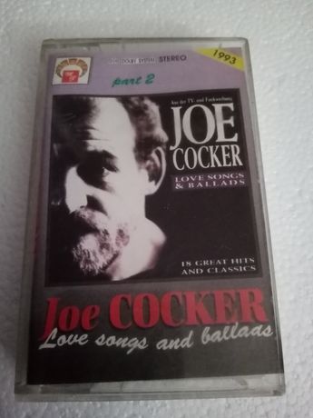 Joe Cocker Love song and ballads - kaseta magnetofonowa