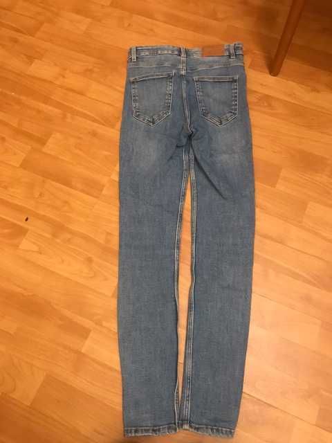 Calças ganga Skinny Zara